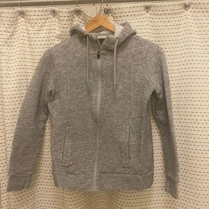 Figs Gray Zip-Up Hoodie